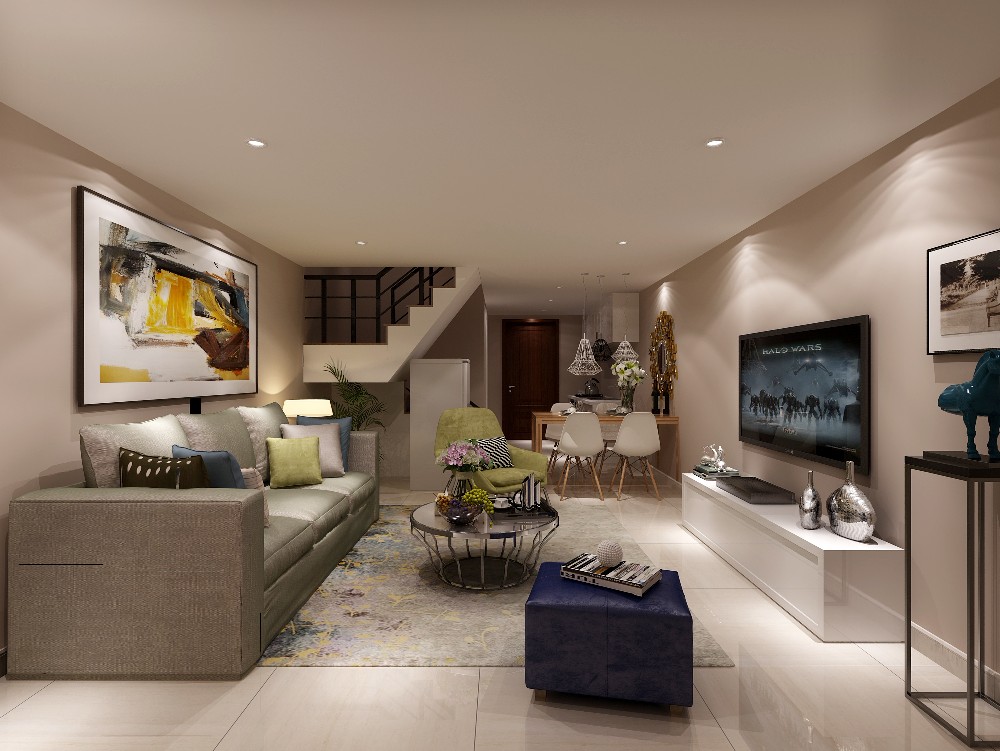 現(xiàn)代簡約LOFT住宅，巧用空間，精彩生活